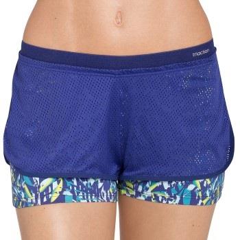 Triumph Triaction The Fit-ster Short 01 Blau Muster Small Damen