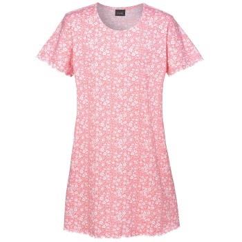 Trofe Sweet Flower Woman Dress Rosa Muster Baumwolle Medium Damen