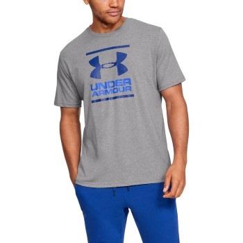 Under Armour 2P GL Foundation SS T Hellgrau Medium Herren