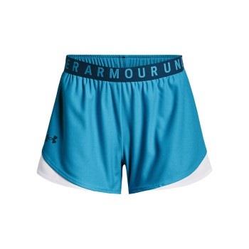 Under Armour Play Up Shorts 3.0 Blau Polyester Small Damen