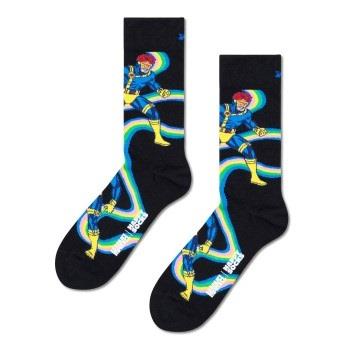 Happy Socks Marvel X-Men Cyclops Sock Schwarz Baumwolle Gr 41/46