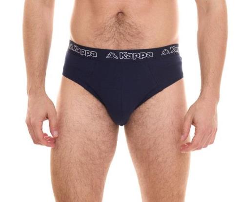 Kappa Herren Slip mit Baumwoll-Stretch Unterwäsche mit Logobund Unterh...