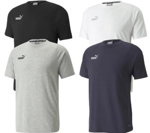 PUMA team FINAL Casuals nachhaltiges Herren Kurzarm-Shirt mit dryCELL ...