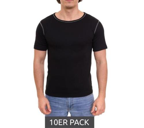 10er Pack PUREWORK Herren Thermo-Shirts atmungsaktives Funktions-Shirt...