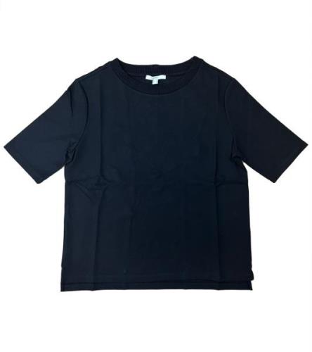 ESPRIT Damen T-Shirt stylisches Kurzarm-Shirt mit Half-Zip auf der Rüc...