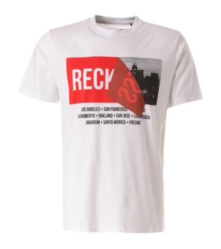 YOUNG & RECKLESS Exchange Herren bequemes Baumwoll-Shirt mit Print auf...