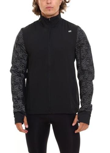 OXIDE Running Herren Fitness-Jacke reflektierende Trainings-Jacke mit ...