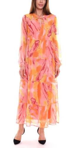 Aniston SELECTED Damen sommerliches Maxi-Kleid Sommer-Kleid Chiffon-Kl...