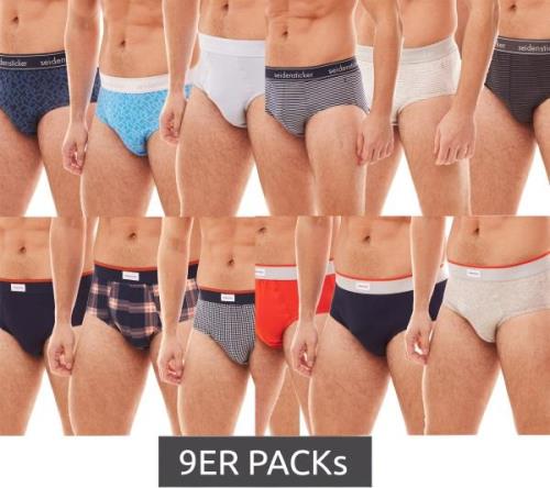 9er Pack seidensticker Cotton Flex Brief Slips Unterwäsche für Herren ...