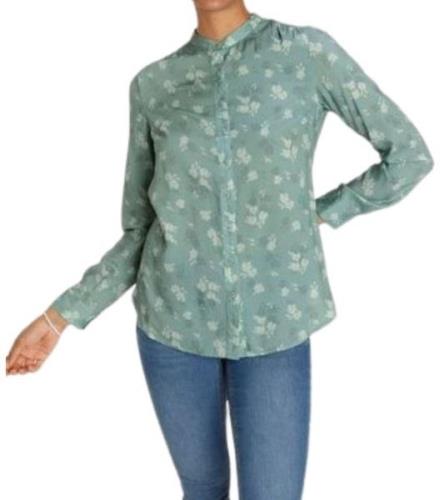 BOYSEN´S Jersey-Bluse weich fließende Damen Langarm-Bluse mit Blumen-M...