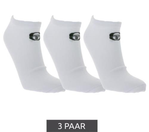 3 Paar Sergio Tacchini Sneaker-Socken modische Baumwoll-Socken 2300008...