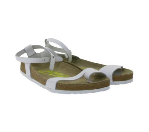 Moosefield Damen Sandalen Echtleder-Sandalen modische Sommer-Schuhe 28...