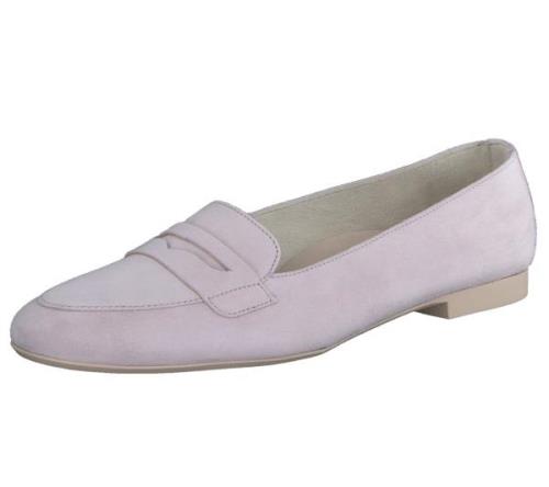 paul green Samtziege Damen Loafer nachhaltige Echtleder-Slipper Schlup...