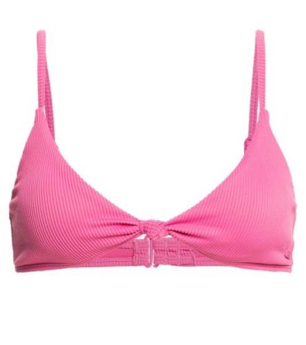 ROXY LOVE Damen Bikini-Oberteil mit Ripp Optik Bademode mit geknotetem...