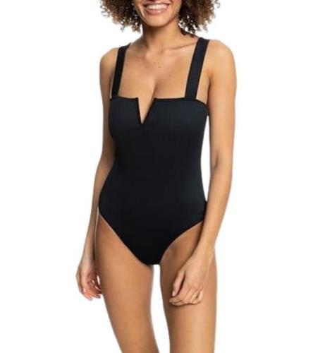 ROXY Love Rib Damen Badeanzug Schwimm-Mode ERJX103416-KVJ0 Schwarz