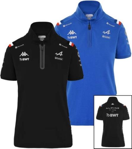 Kappa X ALPINE Formel 1 Team Ocon Gasly Damen Polo-Hemd mit HydroWayPr...